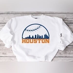 Houston Astros Skyline Crewneck